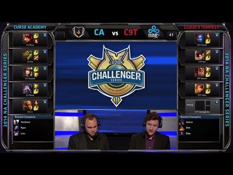 Curse Academy vs Cloud 9 Tempest | Game 3 SemiFinals of NA Challenger Series #2 | CA vs C9T G3