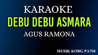 Download lagu DEBU DEBU ASMARA - AGUS RAMONA ( KARAOKE DANGDUT LAWAS NADA COWOK   LIRIK ) mp3
