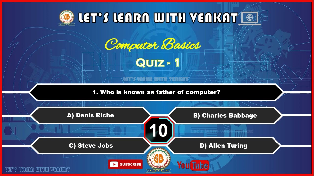 Computer Basics Quiz-1.