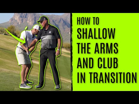 GOLF: How To Shallow The Arms And Club In Transition - With Mike Malaska