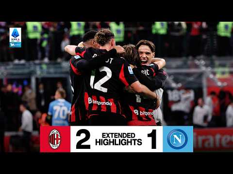 Saelemaekers-Pulisic: fourth league win in a row | AC Milan 2-1 Napoli | Extended Highlights 2025/26