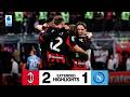 Saelemaekers Pulisic Fourth League Win In A Row AC Milan 2 1 Napoli Extended Highlights 2025 26