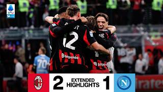 Saelemaekers-Pulisic: fourth league win in a row | AC Milan 2-1 Napoli | Extended Highlights 2025/26