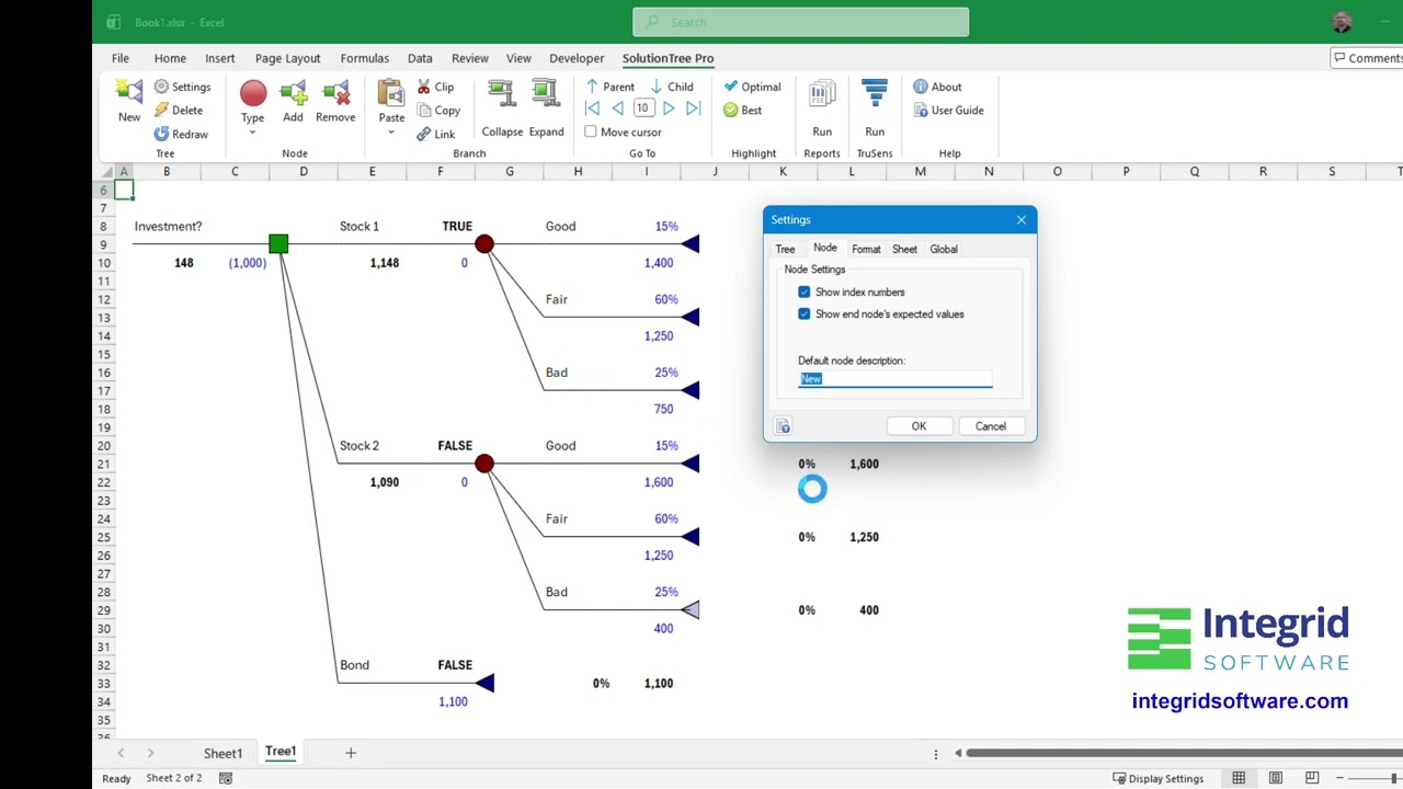 SolutionTree | Node Settings