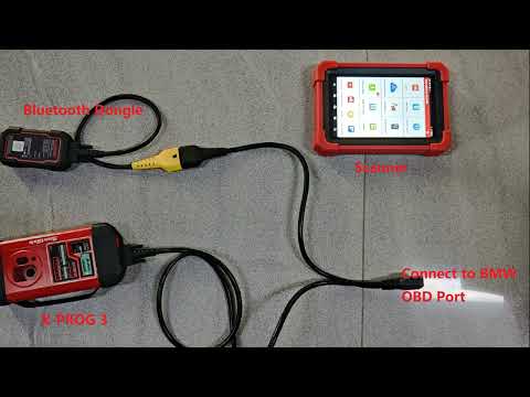 Launch IMMO Pro/Pad or X-PROG 3 | BMW CAS3/CAS3+ Smart/Remote Key/Fob All Key Lost Programming