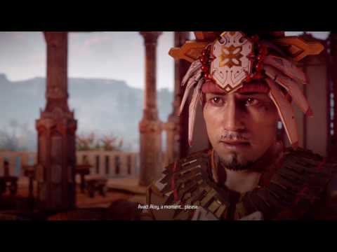 Horizon Zero Dawn playthrough pt48 - Showdown in Meridian! Stopping Dervahl's Plot