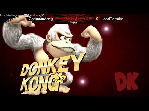 SmashaPalooza 37: Winners - Commander (DK) vs LocalTortoise (Kirby)