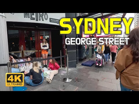 Cidade de Sydney 2023 - George Street, Austrália