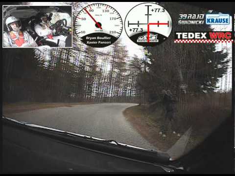 Bouffier/Panseri Rajd Świdnicki 2011 Onboard OS 1 Rościszów-Walim