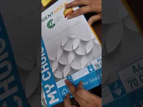 My choice a4 paper / study with fun / trident group / printing paper demo / a4 sheets