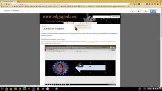 Class Blog with Google Sites - Template Overview