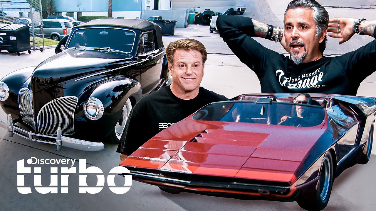 Richard Rawlings y Chip Foose intercambian tesoros sobre ruedas | El Dúo mecánico | Discovery Turbo