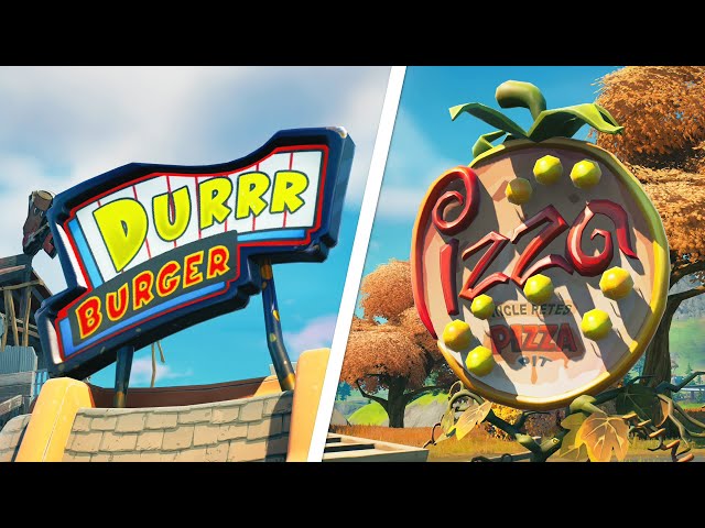 Durr Burger Location Where Is The Landmark In Fortnite Season 6