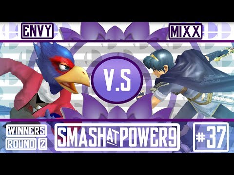 SAP9 #37 - Envy (Falco) VS Mixx (Marth) - Winners Round 2