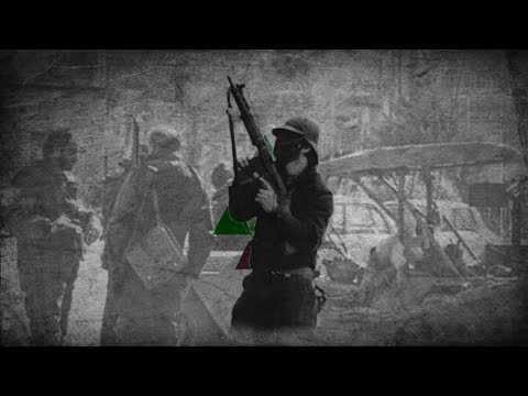 ‎عالخندق نزلو وسكون (To the trenches they descended) - Anthem of the Beirut commission of the KRF