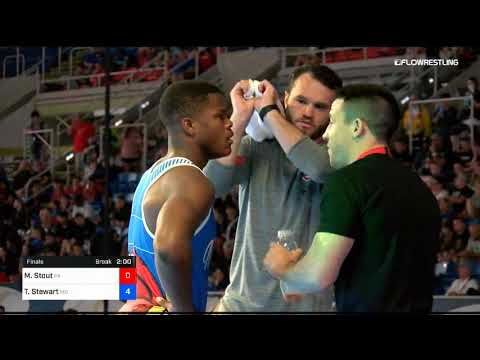 160 Lbs Final Mac Stout Pennsylvania Vs Thomas Stewart Maryland