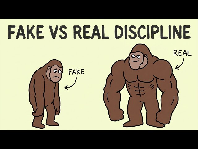 Your Discipline Is Fake. Here's The Fix.