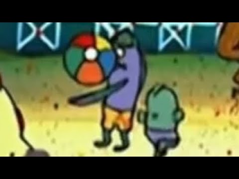 PROCRASTINATION: Wobbles playing with a beach ball