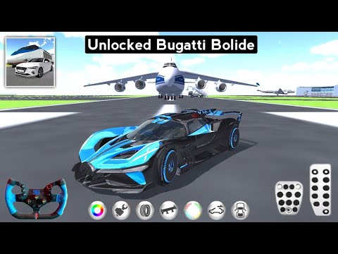 How to Unlock the Bugatti Bolide - 3D Driving Class - Android Gameplay - Version 26.50