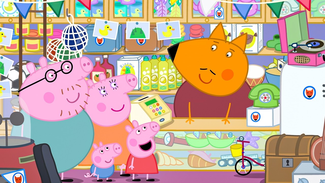 Mr Fox's Shop ✨ Kids Videos 🐽 Peppa Pig Full Episodes | All New Peppa Pig Tales