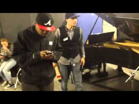 Nego true, shemzy and hype man j rhymz acoustic freestyles