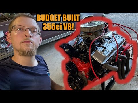 $1,300 355ci SBC Budget Build! Cammed Small Block Full Build