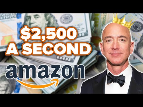 How Amazon CEO Jeff Bezos Will Make 1 Million Dollars During This 7 Minute Video
