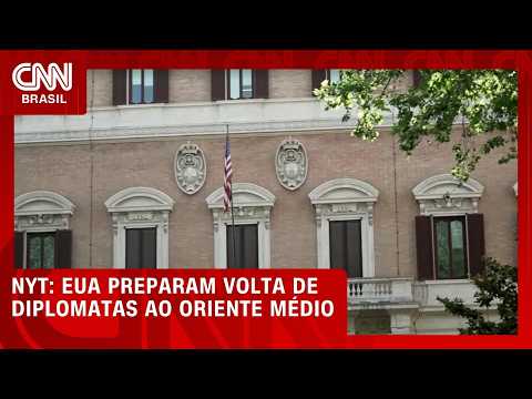 EUA preparam retorno de diplomatas a embaixadas no Oriente Médio, diz NYT | LIVE CNN