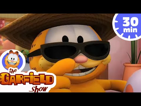 Garfield se alegra com o verão - GARFIELD BRASIL COMPILAÇÃO (S2)