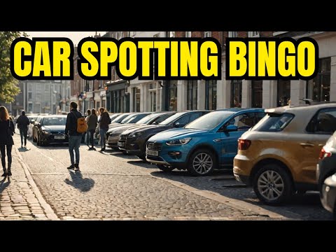 England Car Spotting Bingo Challenge (Could You FINISH It?) 🀞