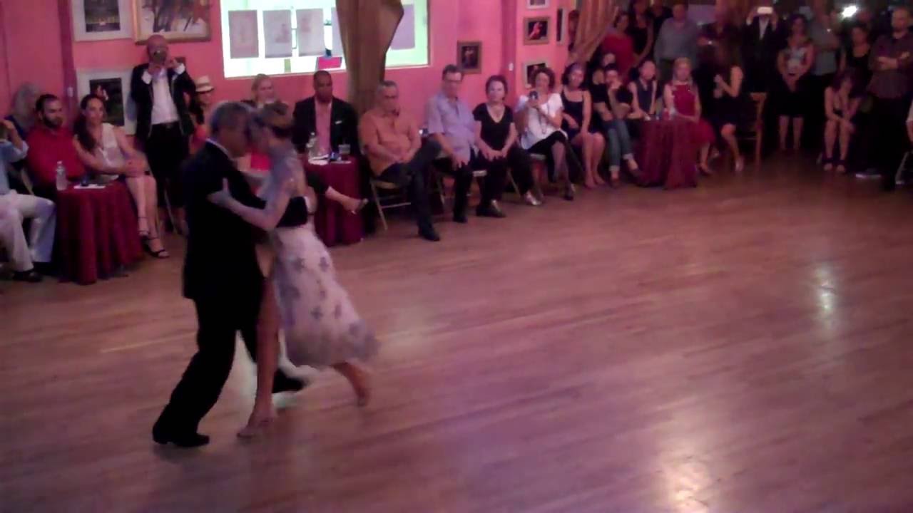 Jorge Torres & Maria Blanco at La Romeria Milonga #1, July 5 2016