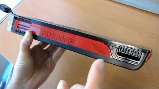 ATI Radeon HD 5870 Eyefinity 6 2GB DirectX 11 Video Card Unboxing & First Look Linus Tech Tips