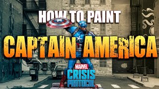 Sorastro's Marvel: Crisis Protocol Painting Guide Ep.1 - Captain America
