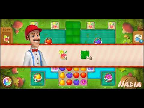 Gardenscapes Level 2004. No Boosters used