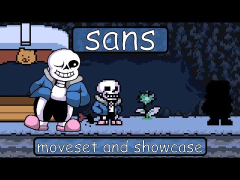 Rivals of Aether Workshop: Sans (Undertale) Moveset and Showcase