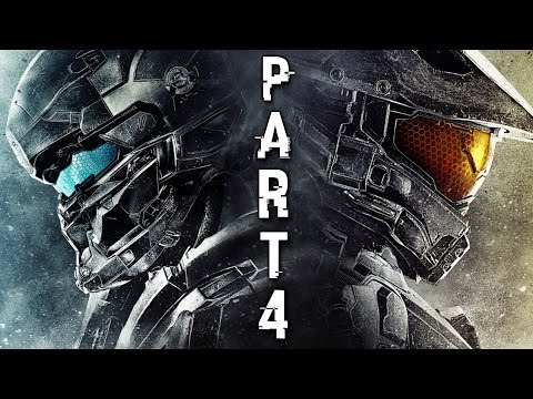 Halo 5 Guardians Walkthrough Gameplay Part 4 - Glassed - Campaign Mission 3 (Xbox One)