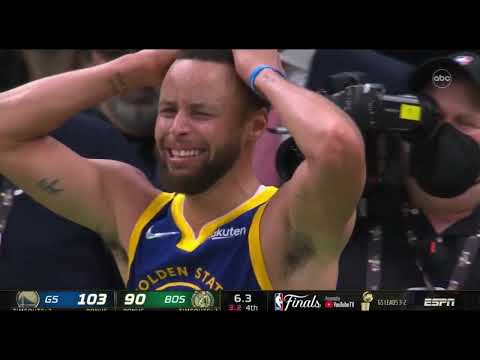 Final minutes of 2022 NBA Finals | Warriors VS Celtics