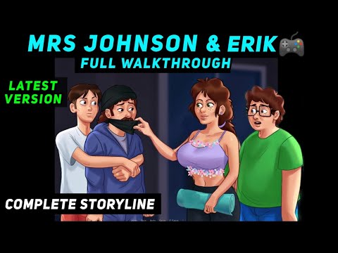 MRS JOHNSON & ERIK COMPLETE STORYLINE | MRS JOHNSON SUMMERTIME WALKTHROUGH 0.20.16 LATEST VERSION
