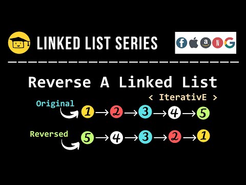 Reverse A Linked List In Iterative Way