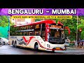 Bangalore To Mumbai By Expressline Volvo 9600 Luxury Sleeper Bus Experience