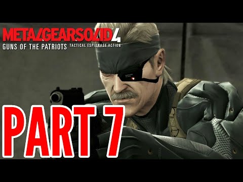 Metal Gear Solid 4: Guns Of The Patriots Walkthrough Part 7 "Laughing Octopus" (No Commentary)