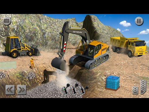Truck Driver Sand Excavator Drive 2020 - Construction Simulator 3D Android Gameplay