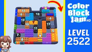 Solution du Niveau 2522 de Color Block Jam