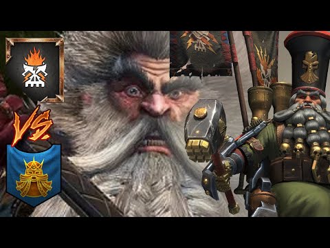 THE ULTIMATE GRUDGE | Dwarfs vs Chaos Dwarfs - Total War Warhammer 3
