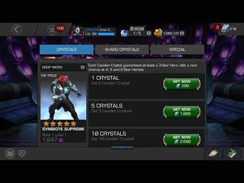 Lucky single cavalier crystal opening 😁