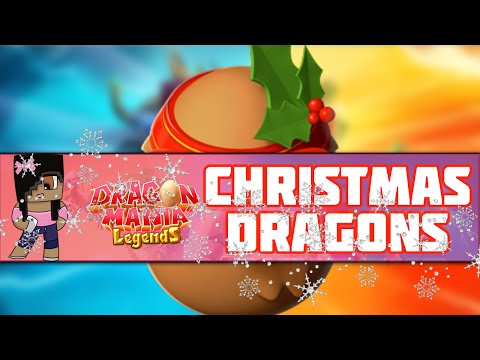 Dragon Mania Legends Christmas Dragons!