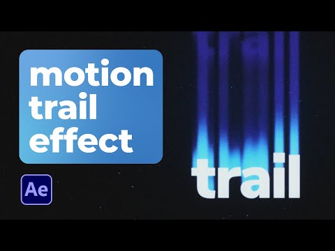 Create a Smooth Motion Trail Effect | After Effects Tutorial