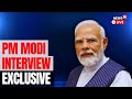 PM Modi Interview | Prime Minister Narendra Modi Live In An Exclusive Interview With News18 | N18L