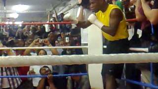 Floyd Mayweather Shadow Boxing at the Peacock Gym in London