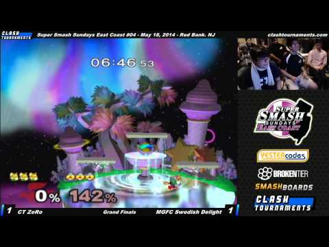 SSS EC 04 - CT ZeRo vs MGFC Swedish Delight - Grand Finals - SSBM